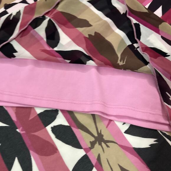 Mandee Vintage 90s Womens Medium Floral Tropical Midi Skirt Girly Dainty Fairy - Picture 3 of 8